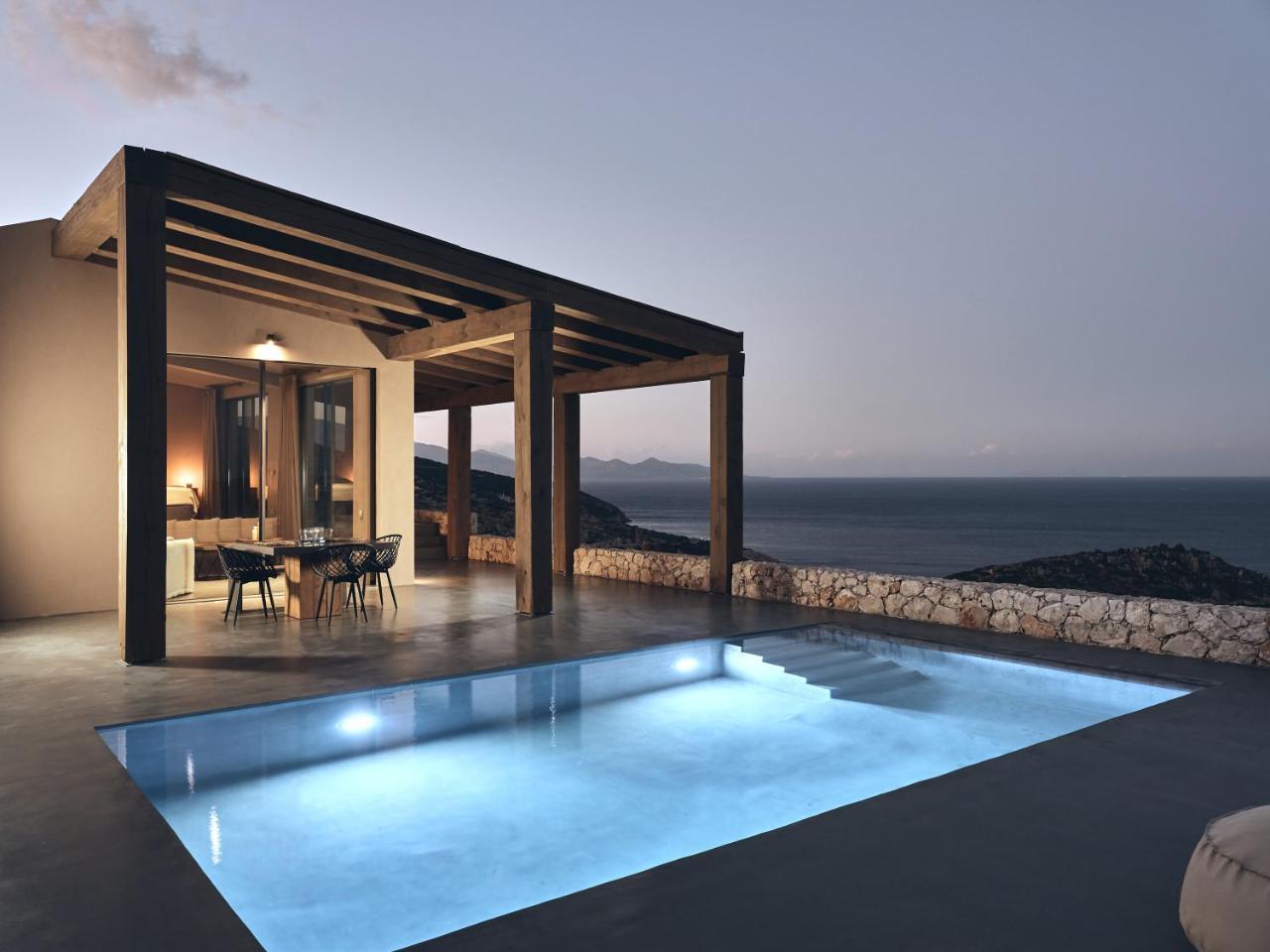 Vais Luxury Villas Agios Nikolaos  Ngoại thất bức ảnh